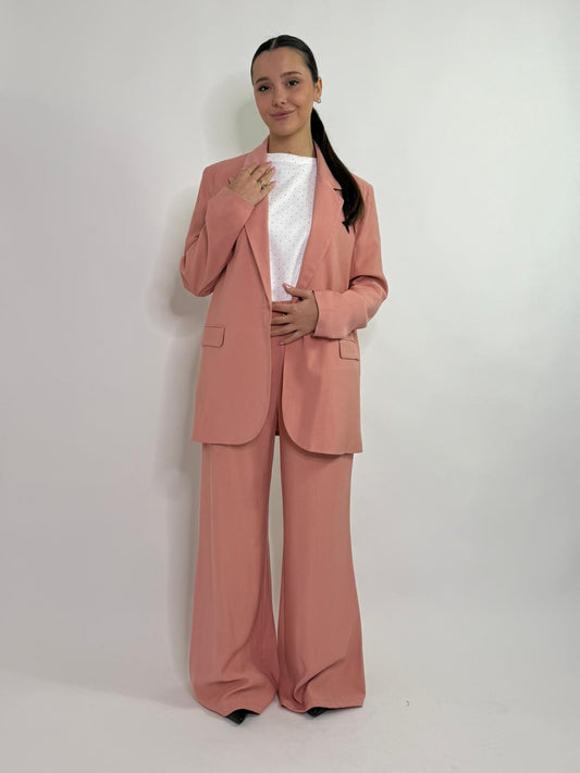 Giacca blazer classico con tasche