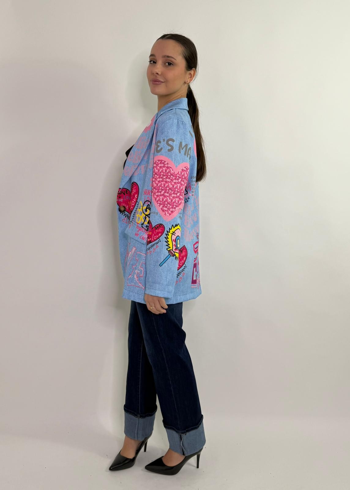 Jeans con svoltino