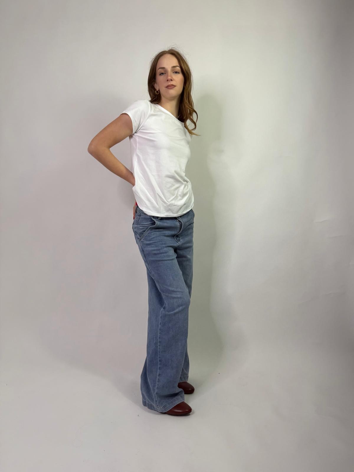 Jeans a palazzo