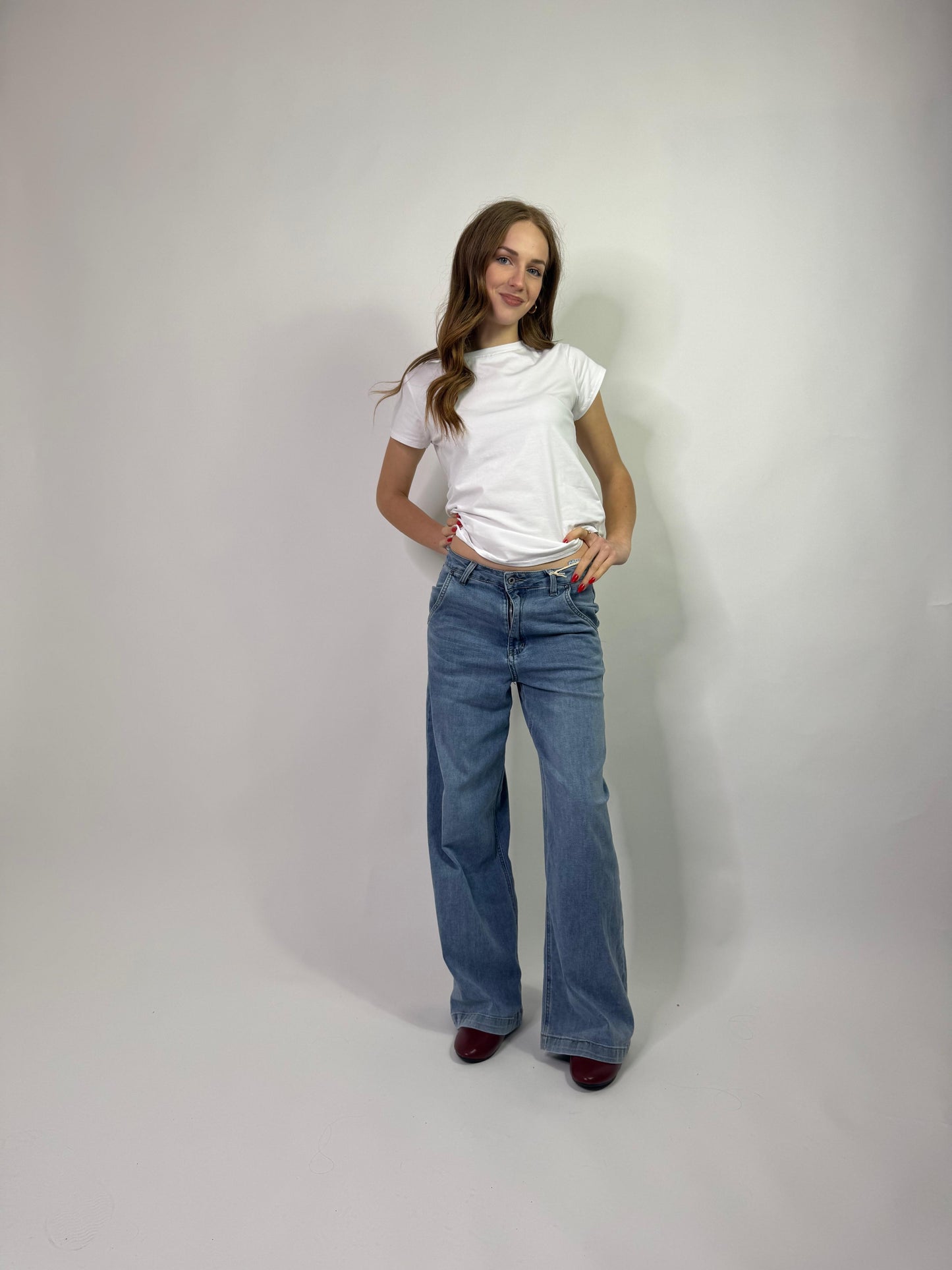 Jeans a palazzo