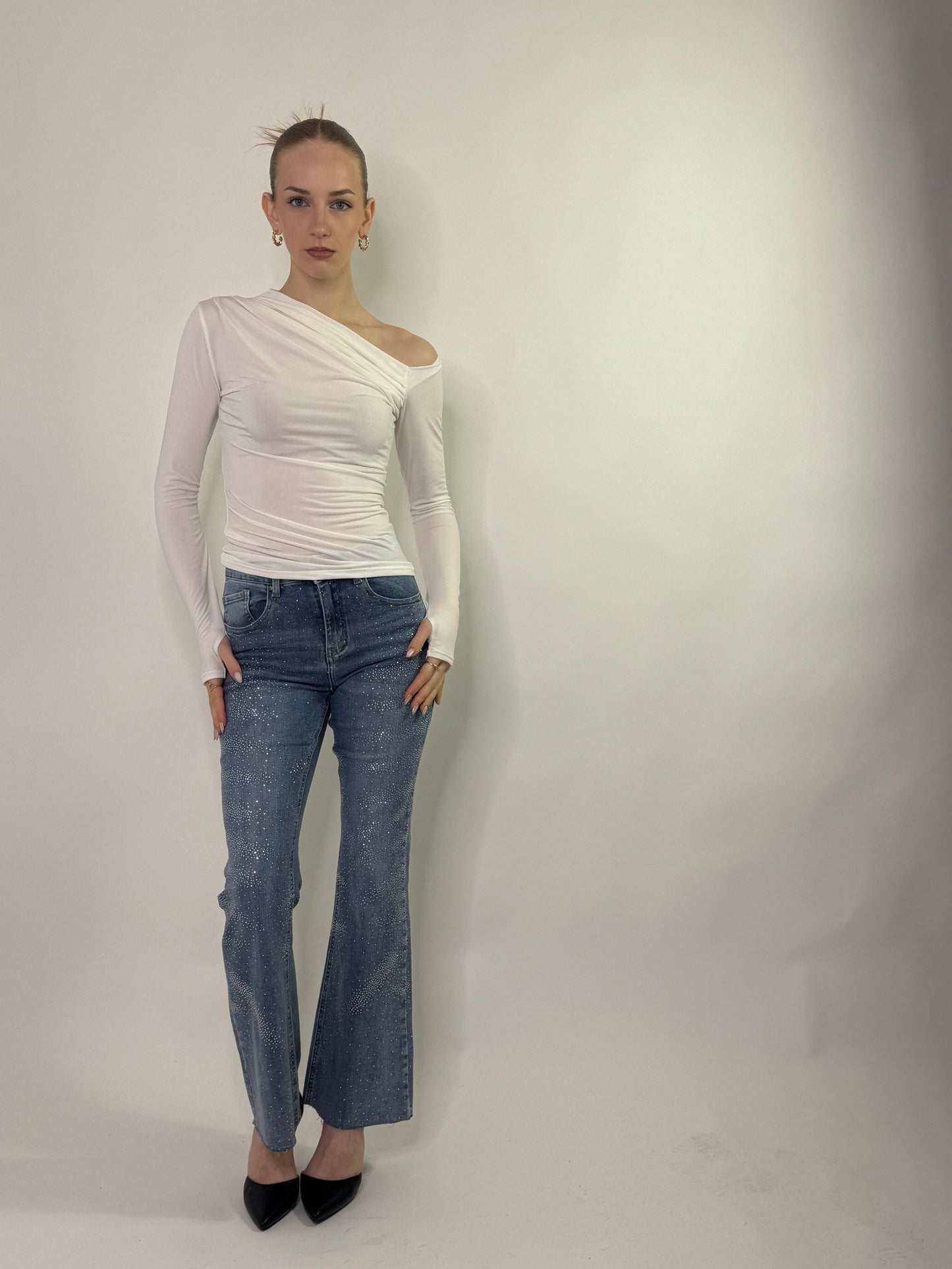 Jeans a zampa Bea