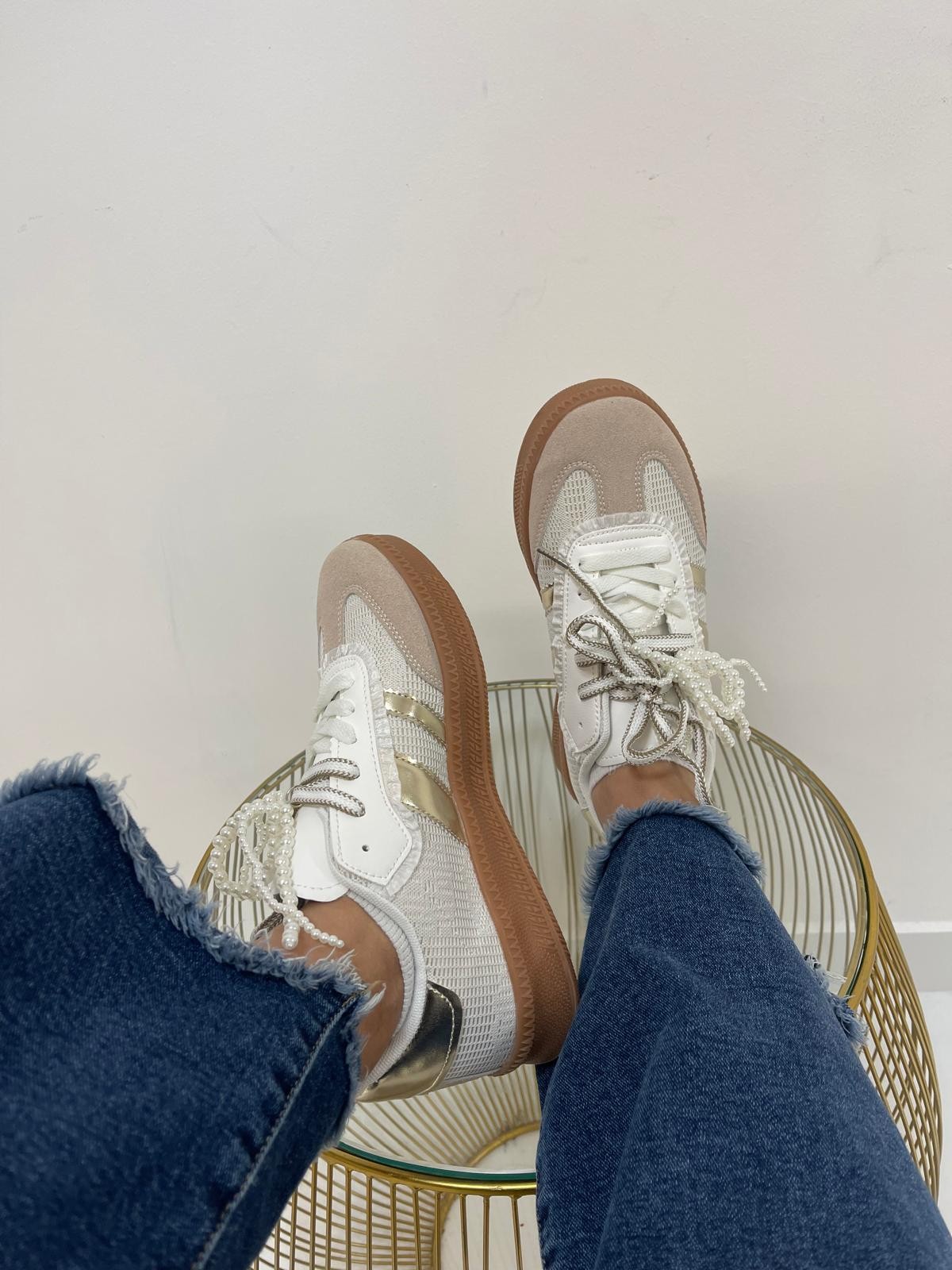SNEAKERS SAMBA E PERLA
