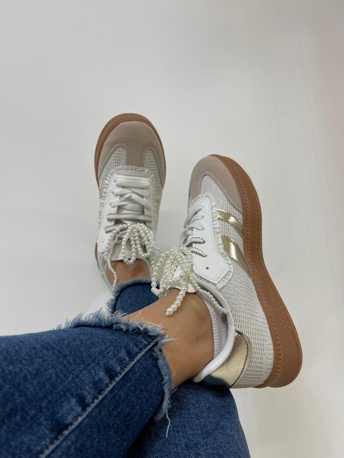 SNEAKERS SAMBA E PERLA