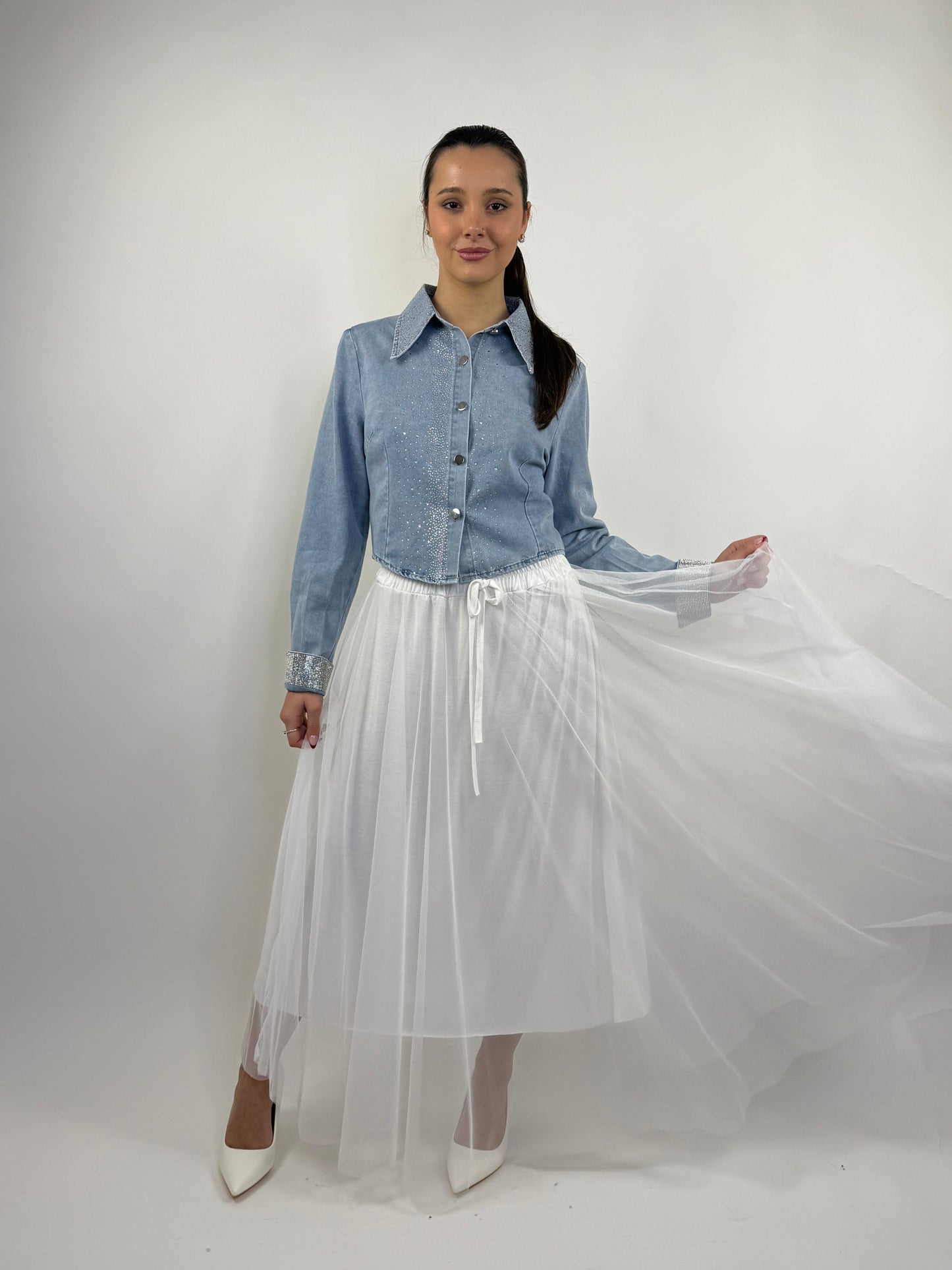 Gonna tulle Flor