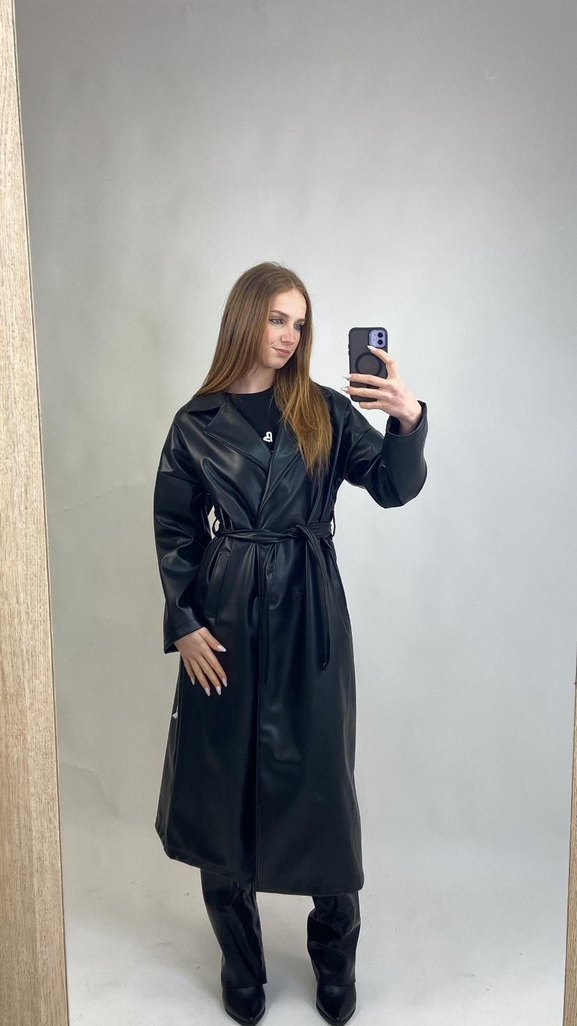 Cappotto in ecopelle