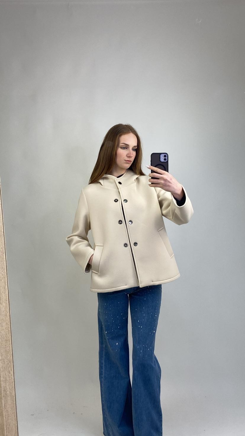 Cappotto neoprene corto