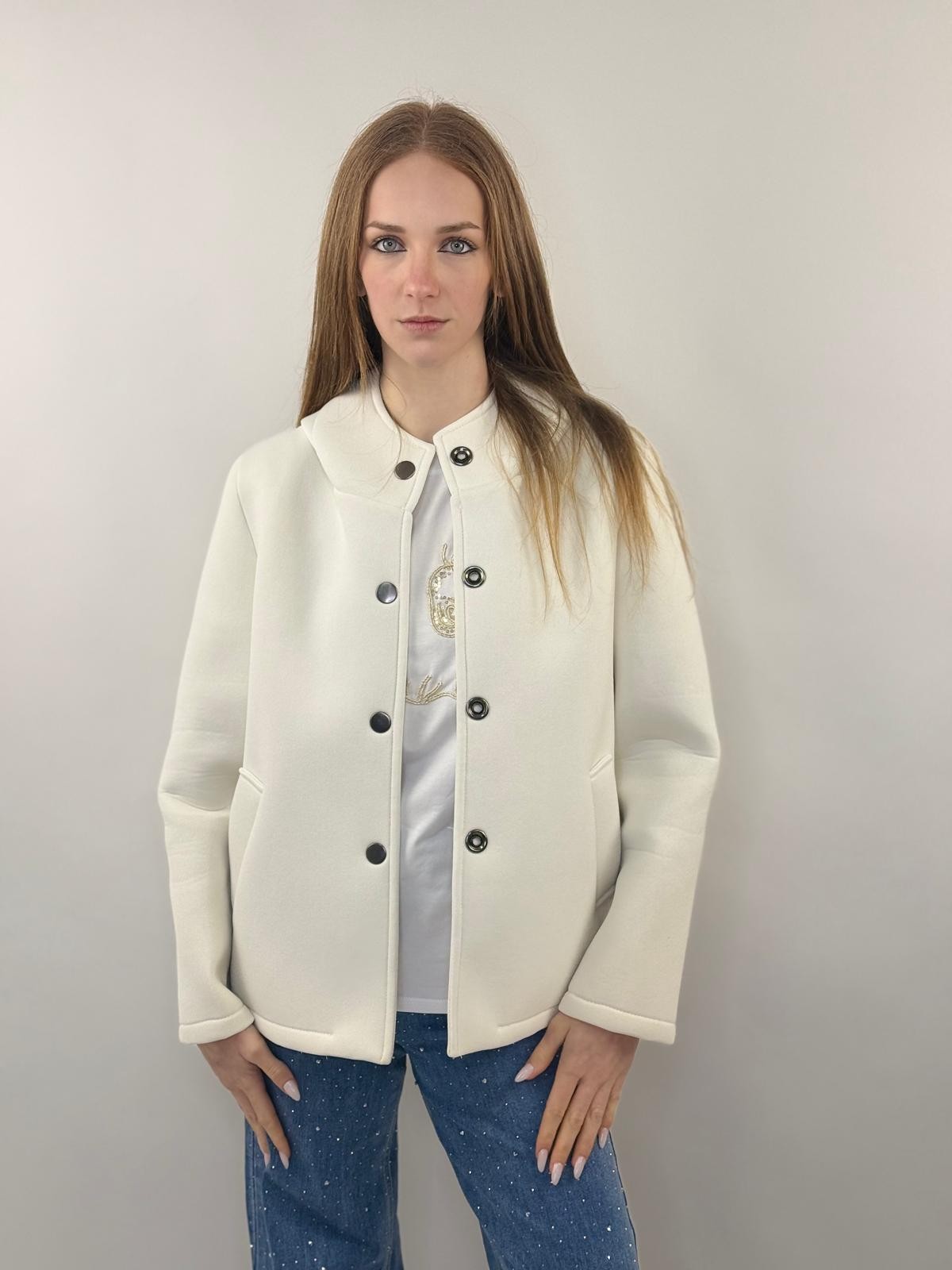 Cappotto neoprene corto