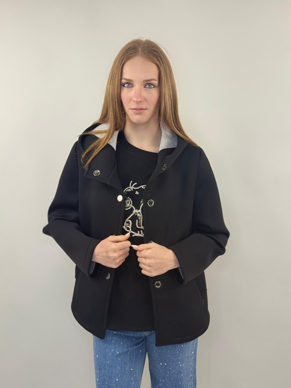 Cappotto neoprene corto