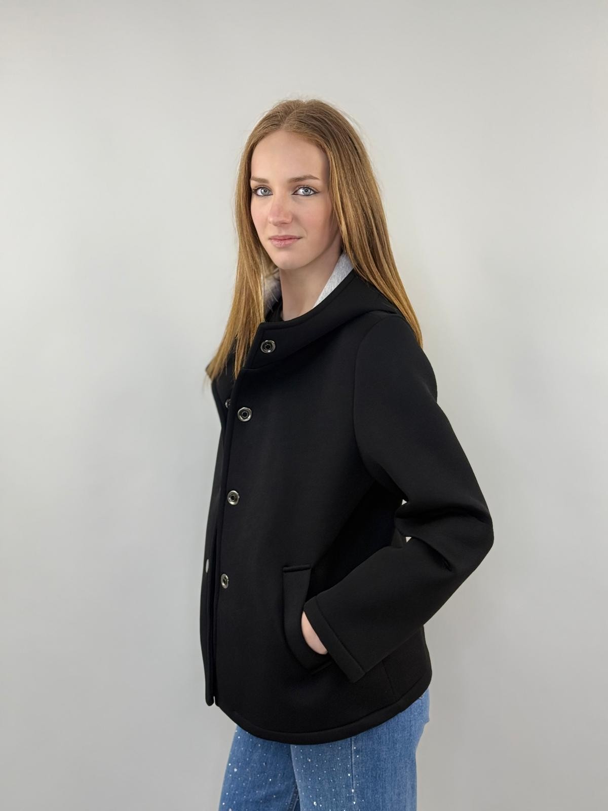 Cappotto neoprene corto