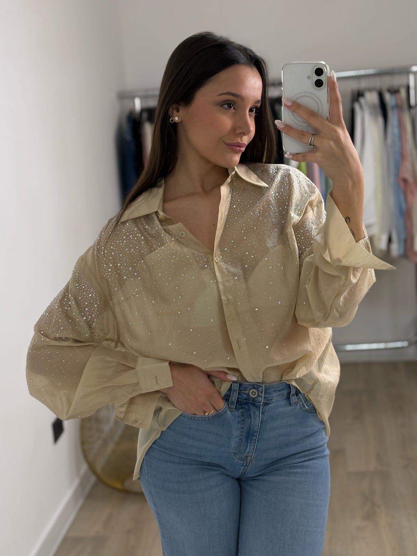Camicia brillantino