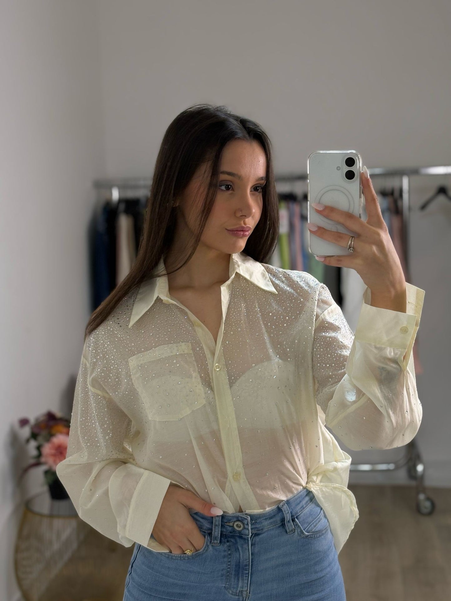 Camicia brillantino