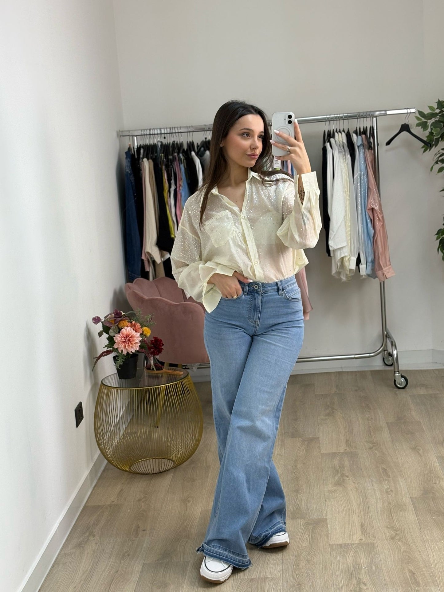 Camicia brillantino