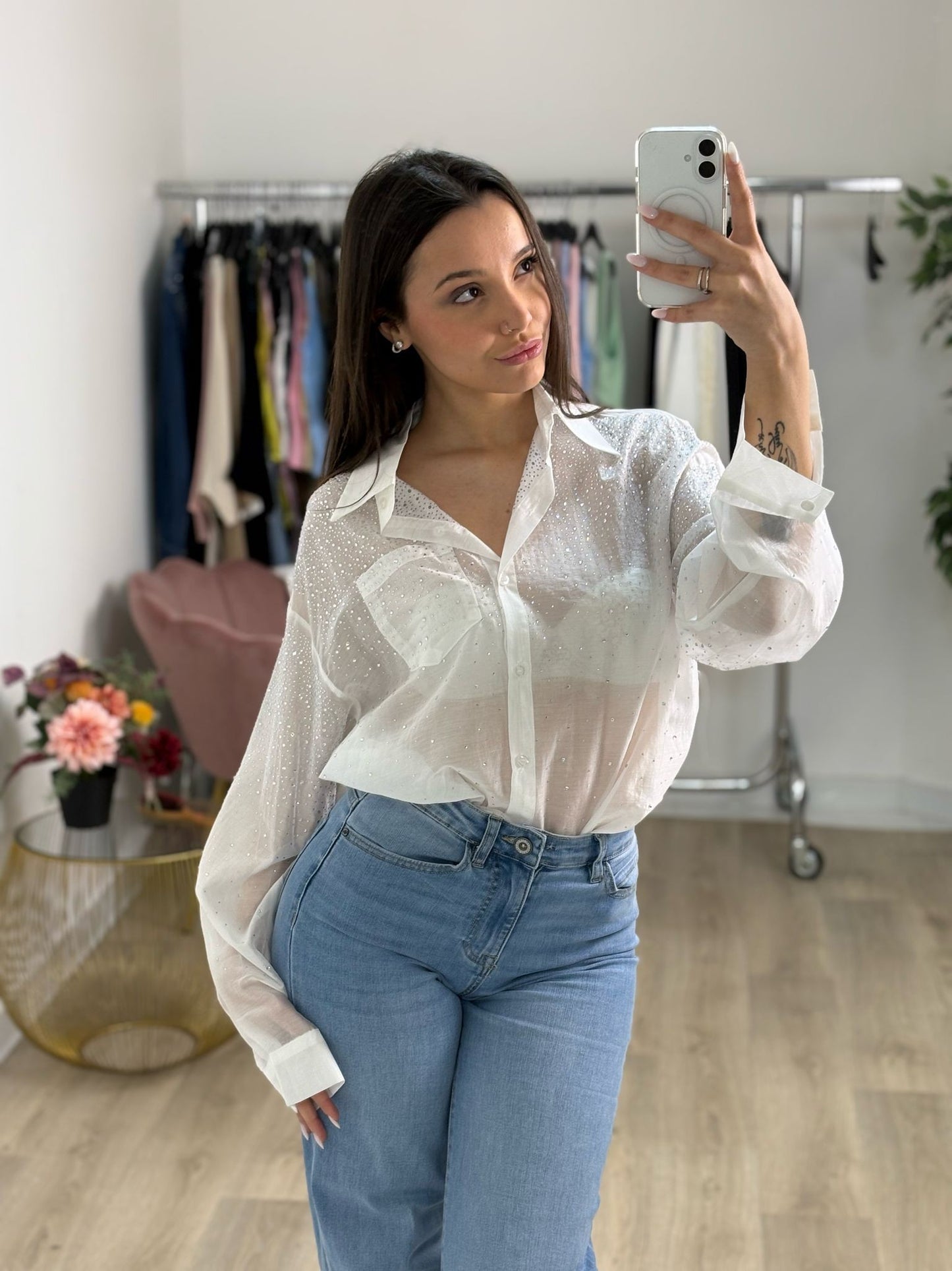Camicia brillantino