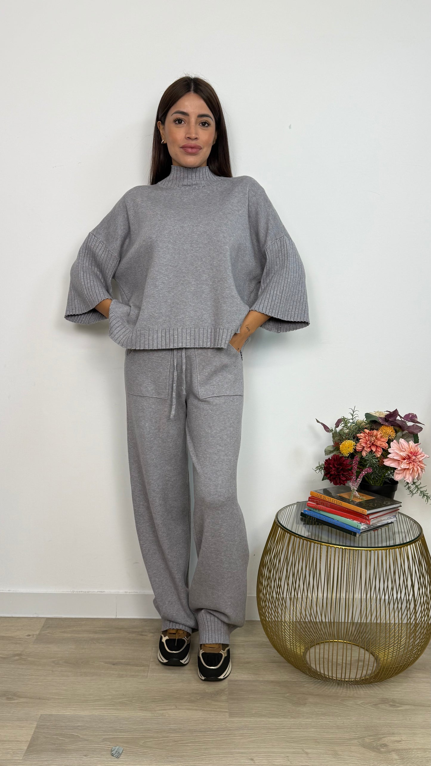 Completo in maglia tre quarti