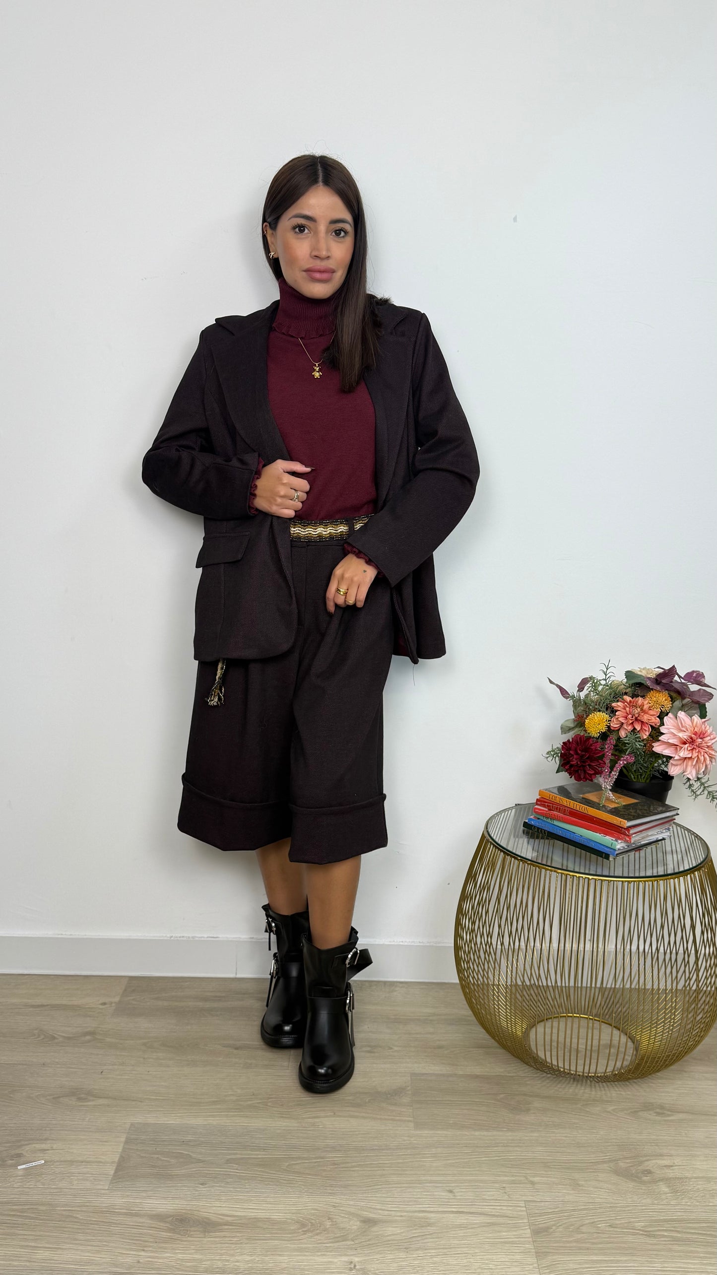 Blazer Over Chiusura ad un Bottone