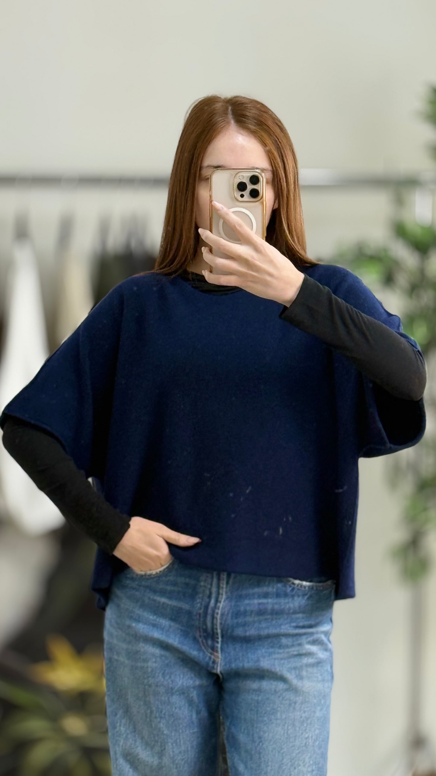 Maglione Manica Tre Quarti
