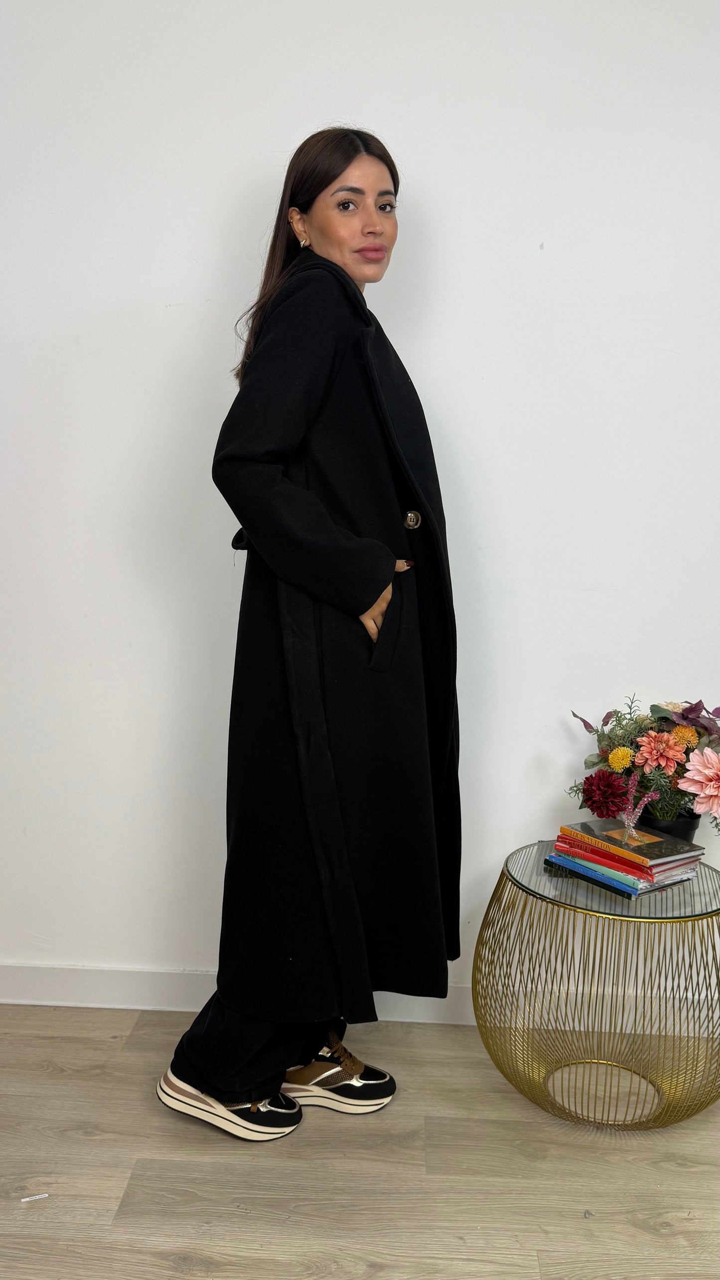 Cappotto elegant Bow