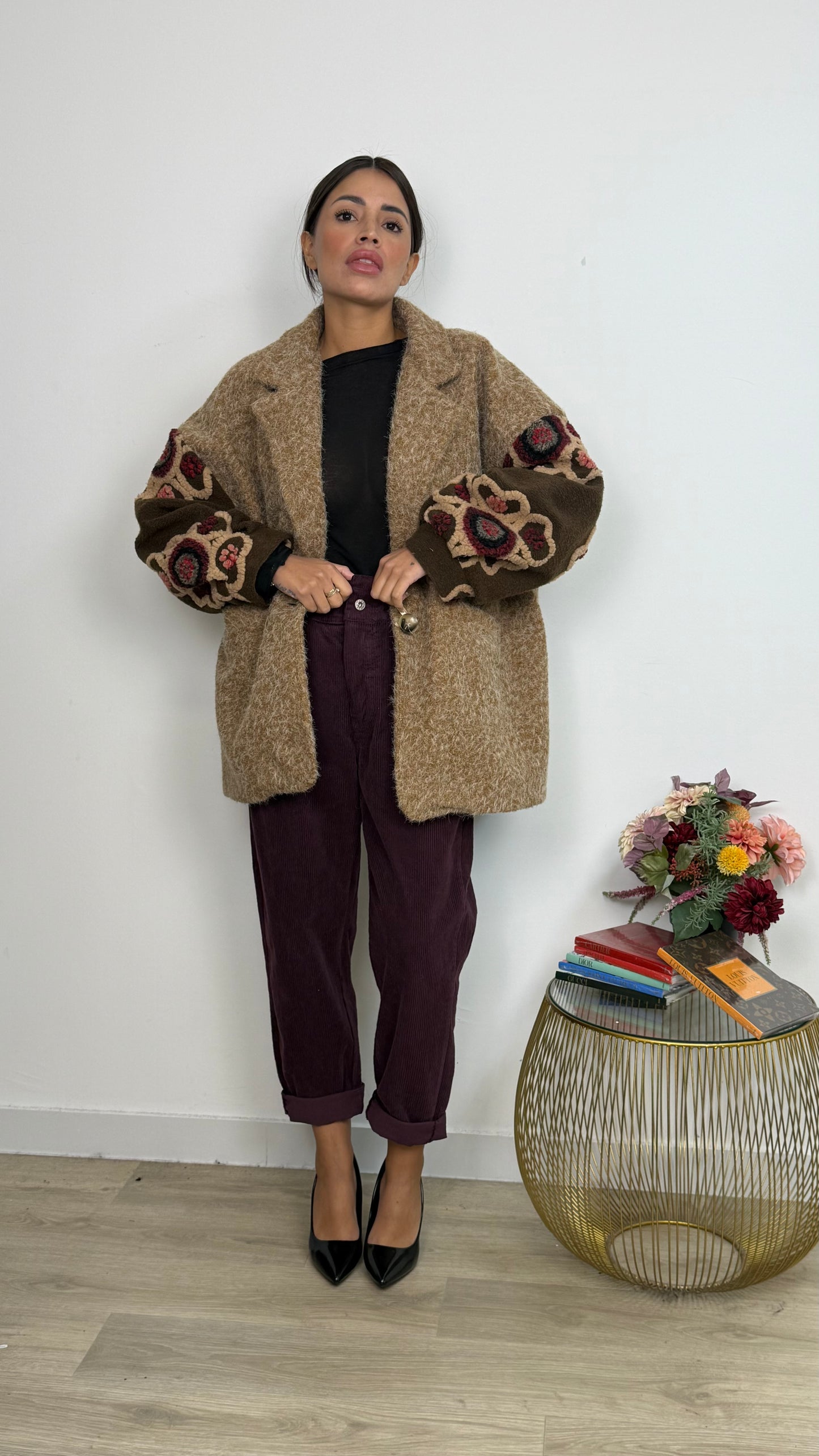 Pantalone in Velluto a Palloncino