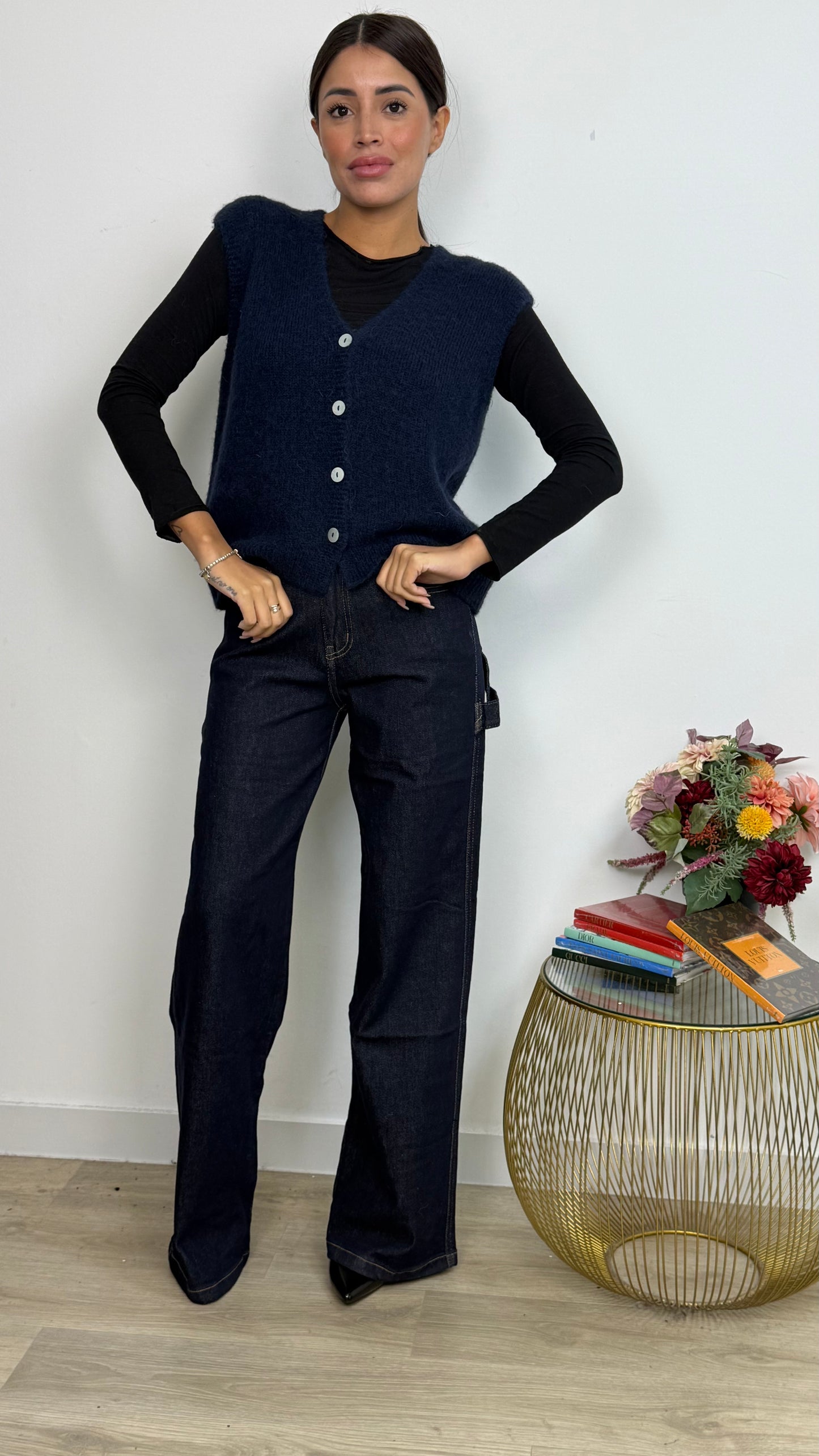 Gilet con Bottoni