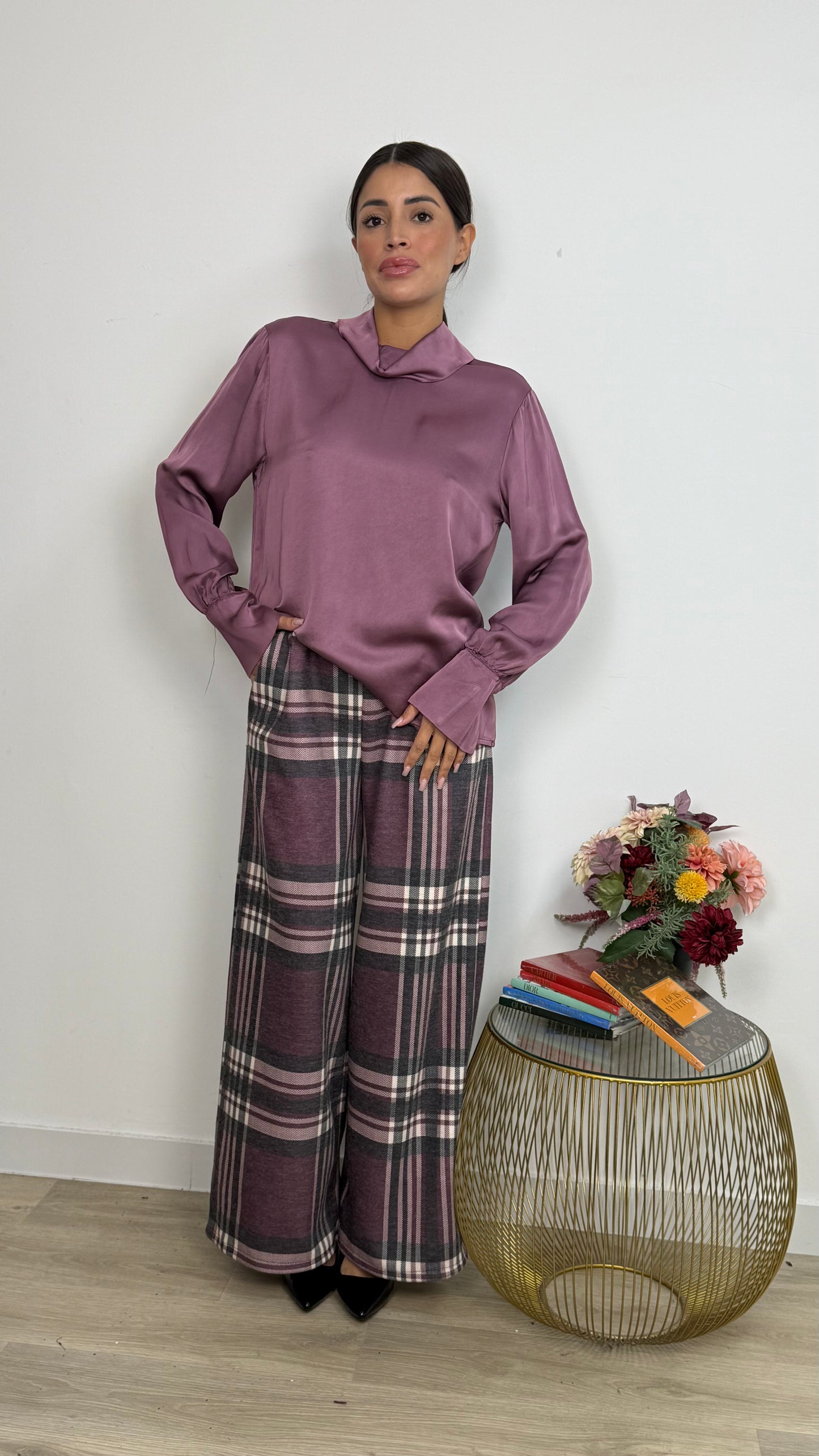 Pantalone Palazzo Quadrettini
