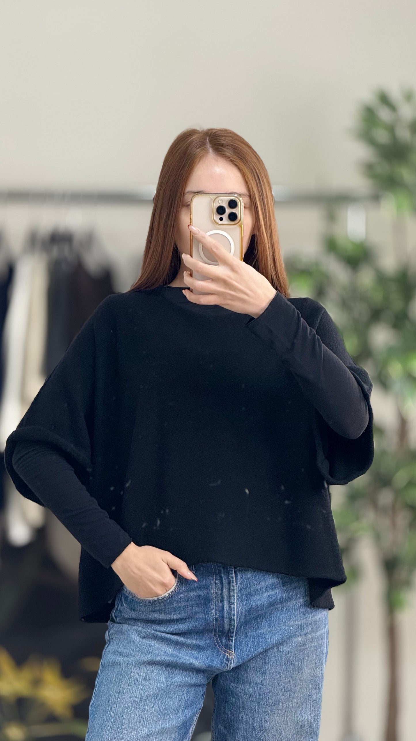 Maglione Manica Tre Quarti
