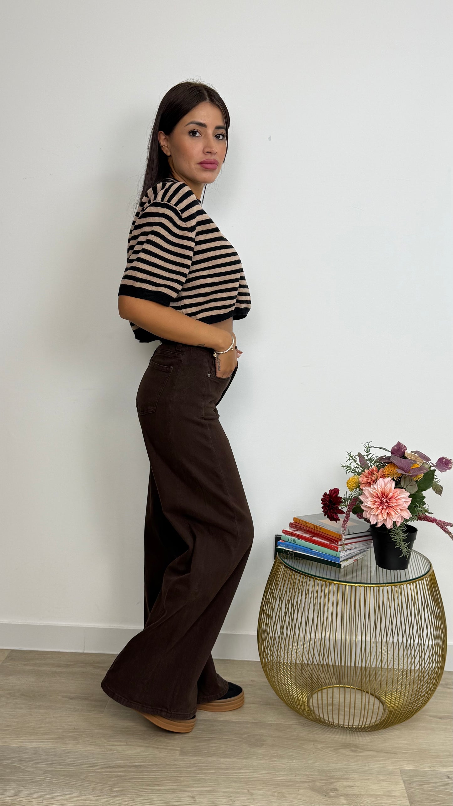 Jeans marron