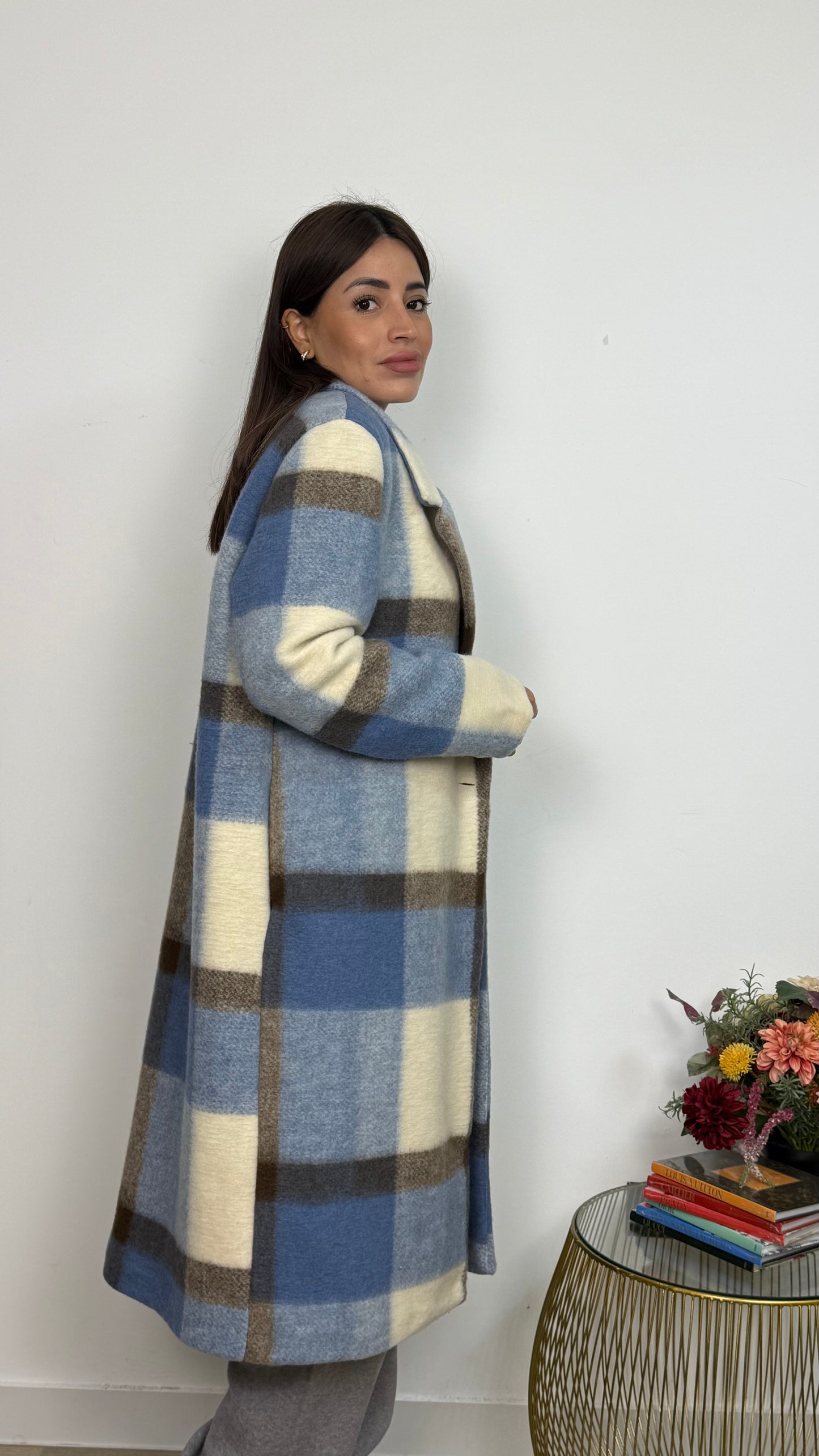 Cappotto con Chiusura ad un Bottone