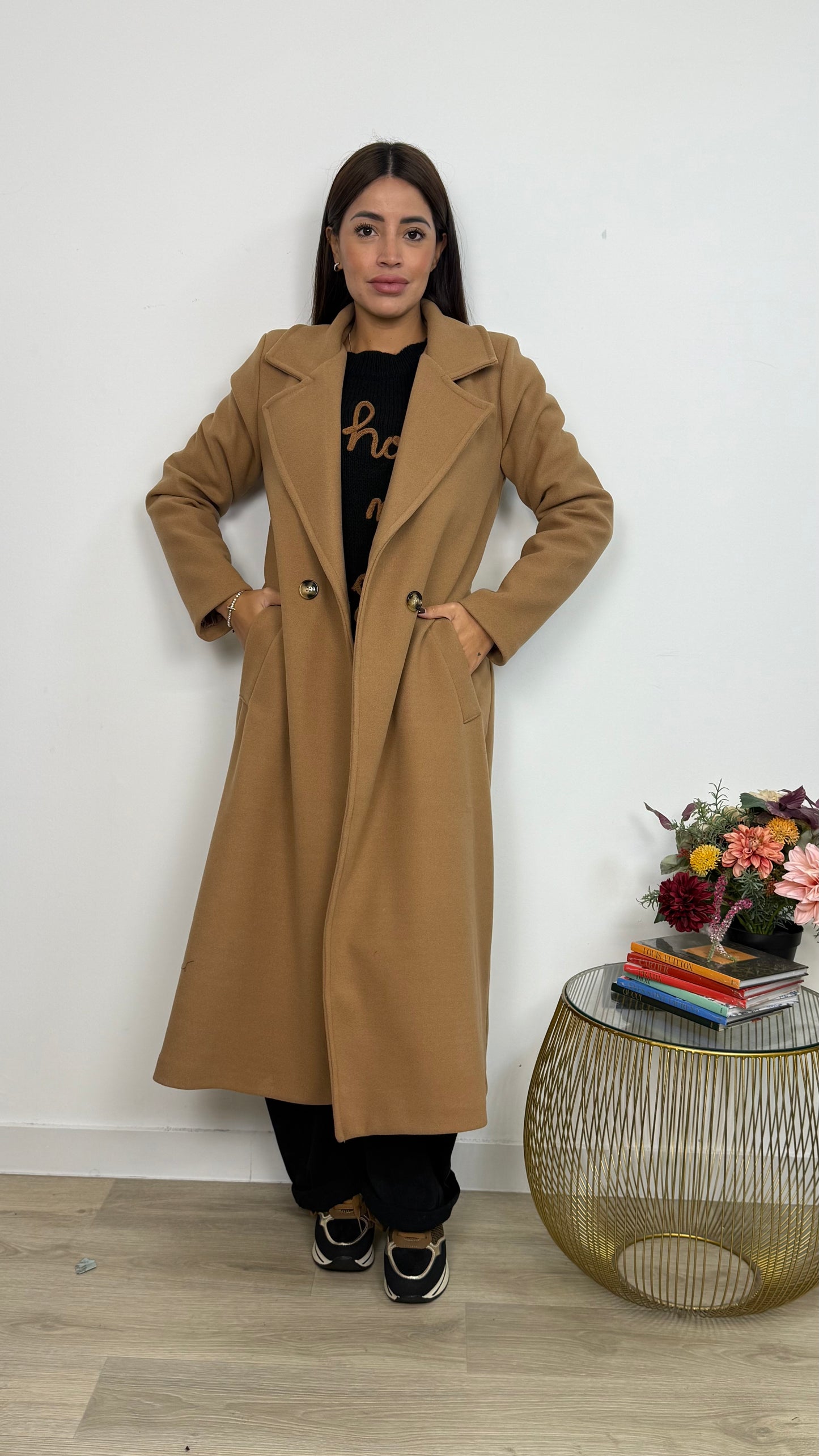 Cappotto elegant Bow