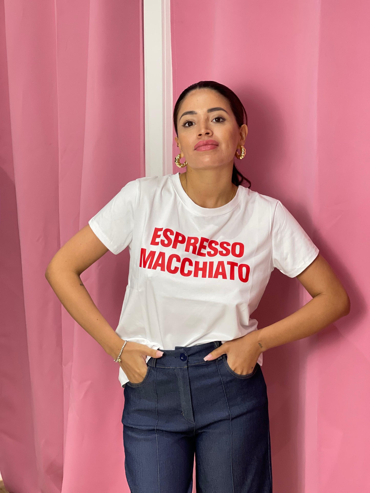 T-shirt espresso