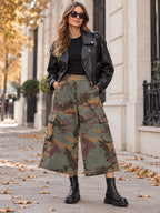 Bermuda Camouflage effetto militare