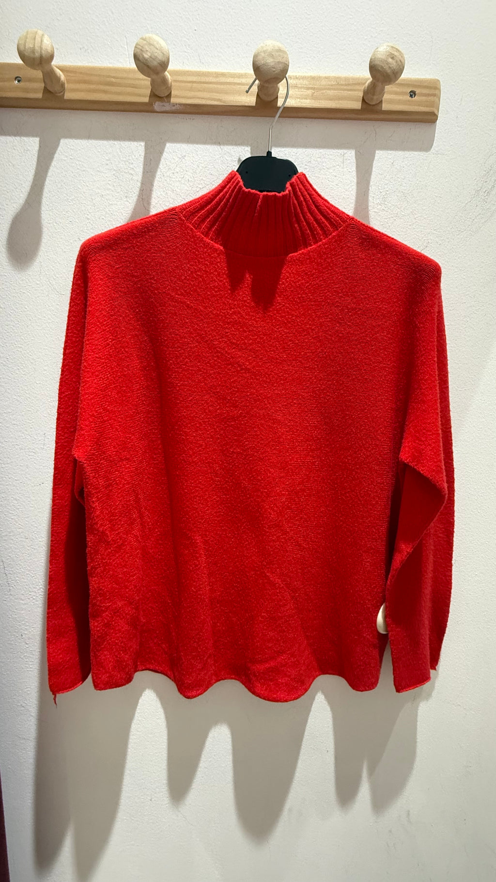 Maglione a Collo Mock