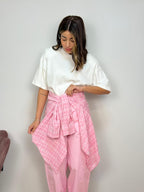 T-Shirt con Spalle