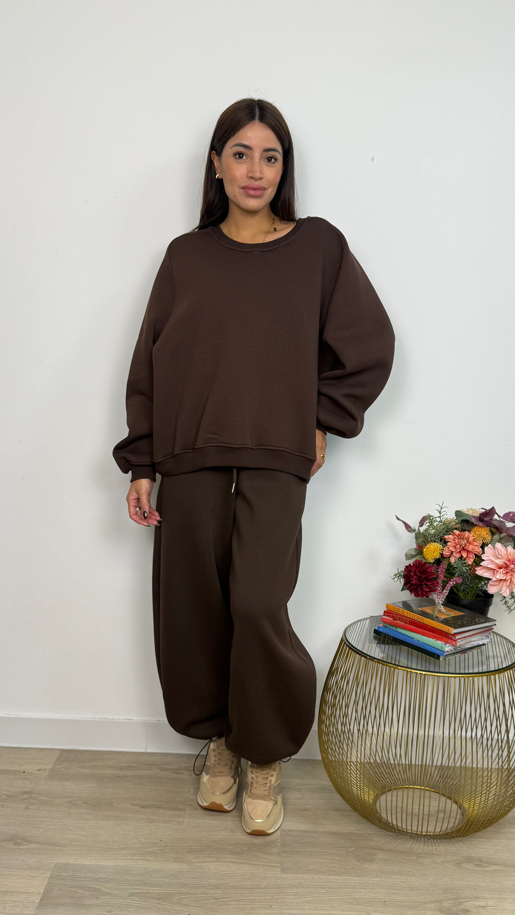 Pantalone Jogger felpato Lumina