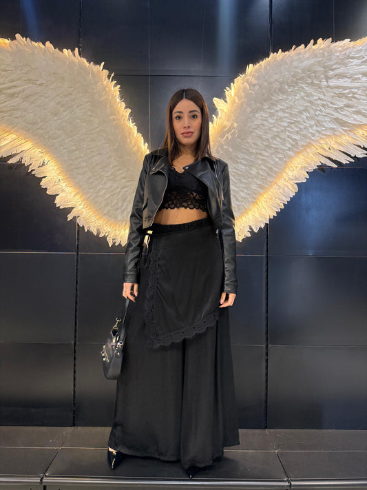 Pantalone Santin con Coulisse in Pizzo