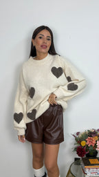 Maglioncino Heart Design