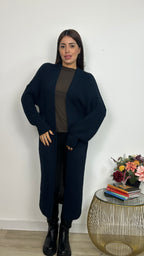 CARDIGAN LUNGO IN MAGLIA