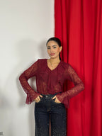 Camicia  in pizzo