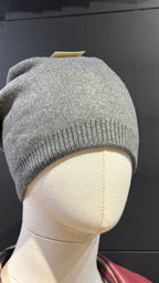 Cappello con Glitter Misto Cashmere