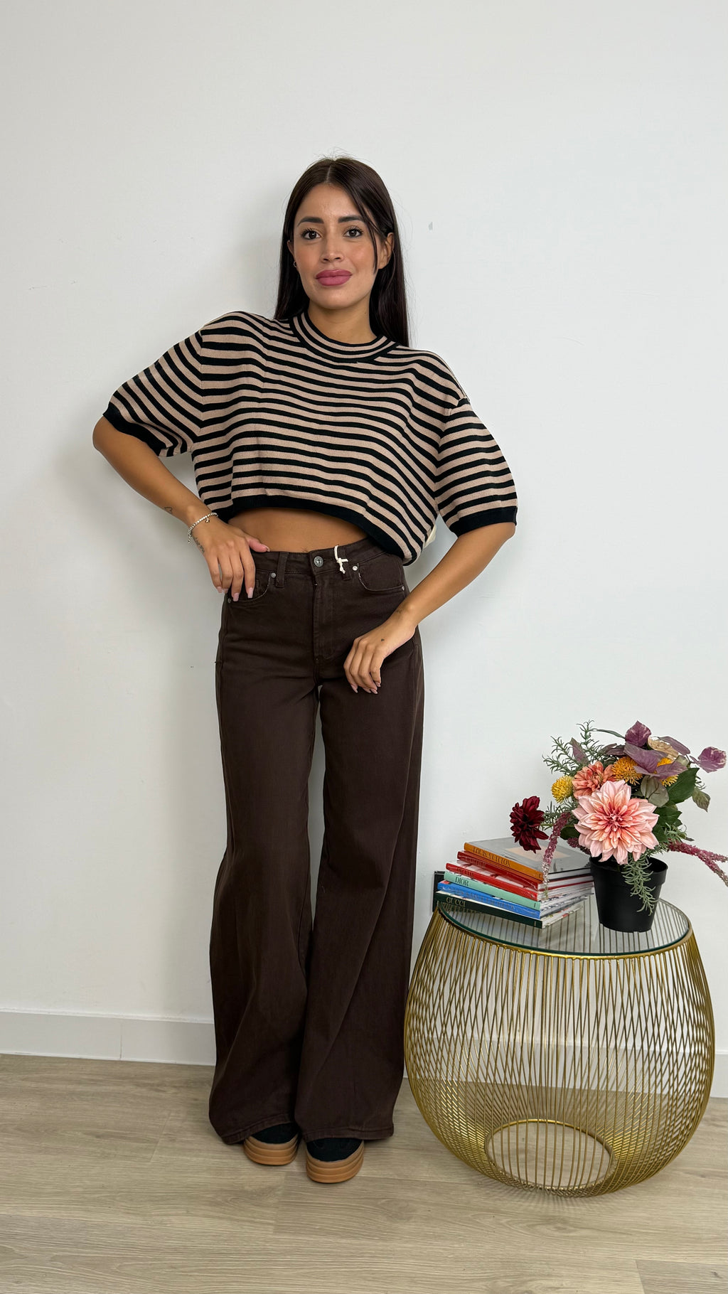 Jeans marron