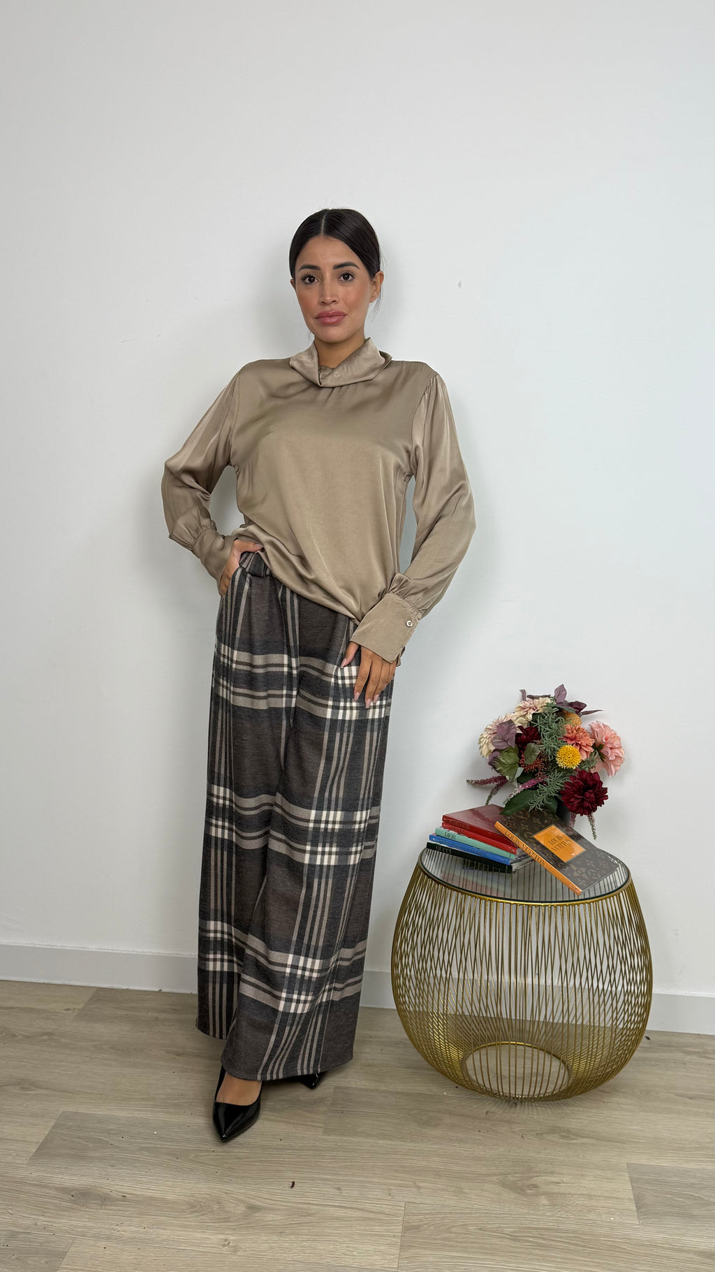 Camicia con Girocollo ad Anello