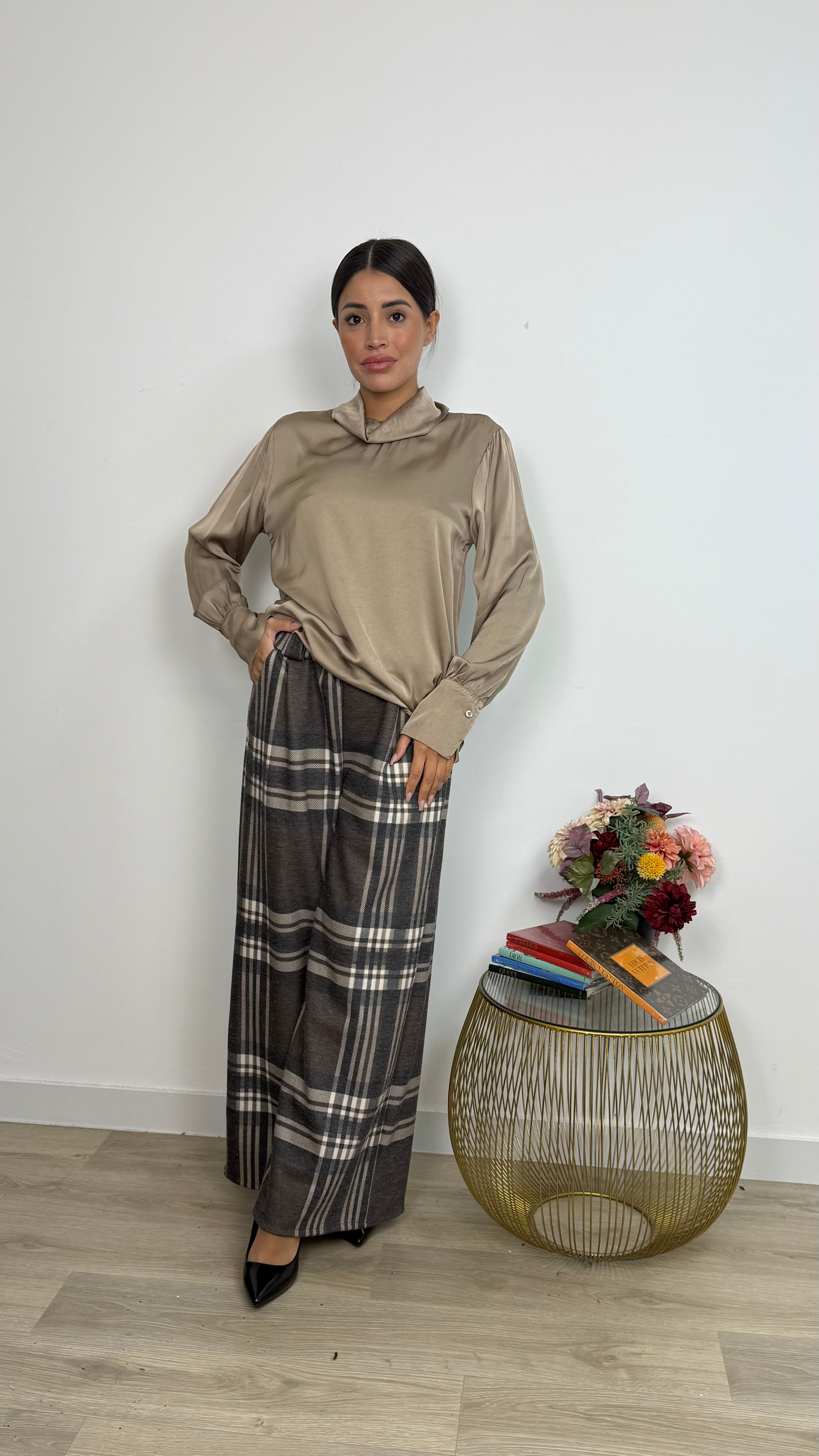 Camicia con Girocollo ad Anello