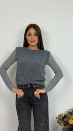 Gilet misto lana