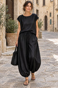 Canotta con spalle cadenti