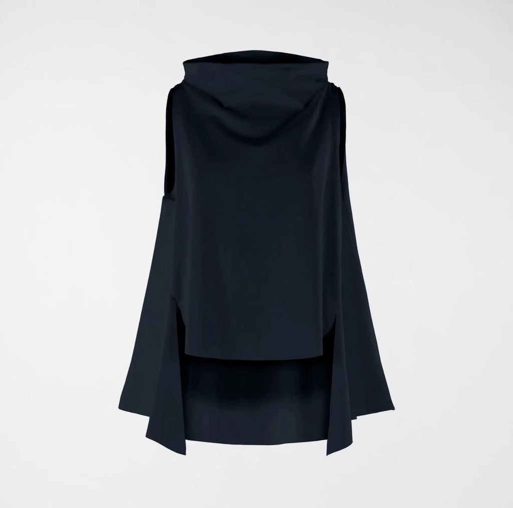 Maglia Over Smanicata e Asimmetrica Wendy Trendy