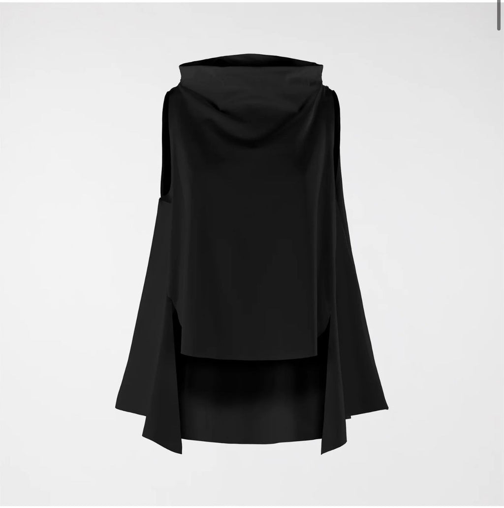 Maglia Over Smanicata e Asimmetrica Wendy Trendy