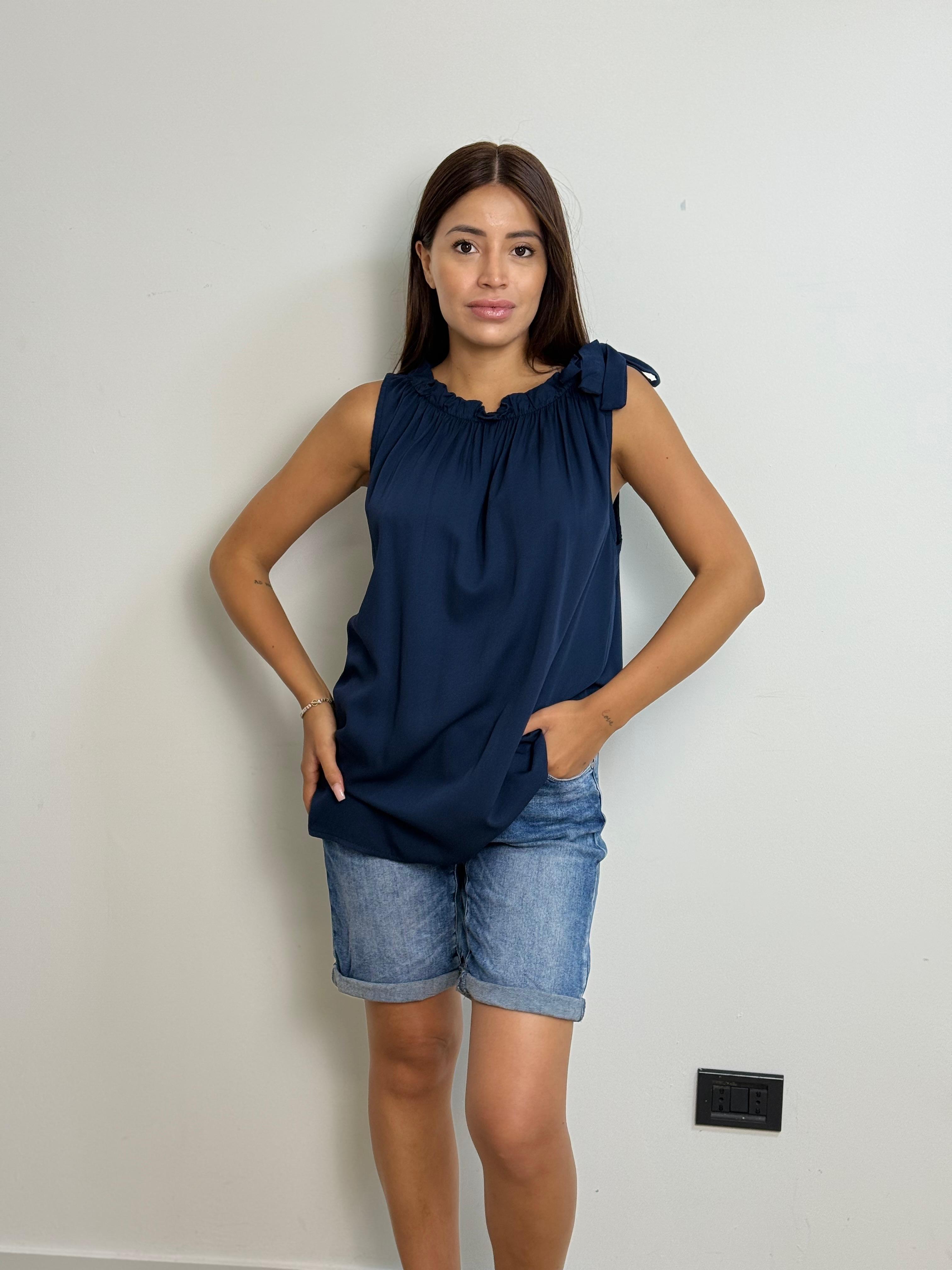 Canotta con fiocco Ilaria