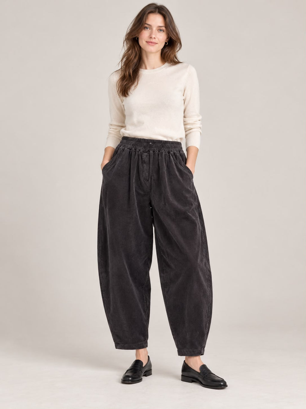 Pantalone Balloon Velluto