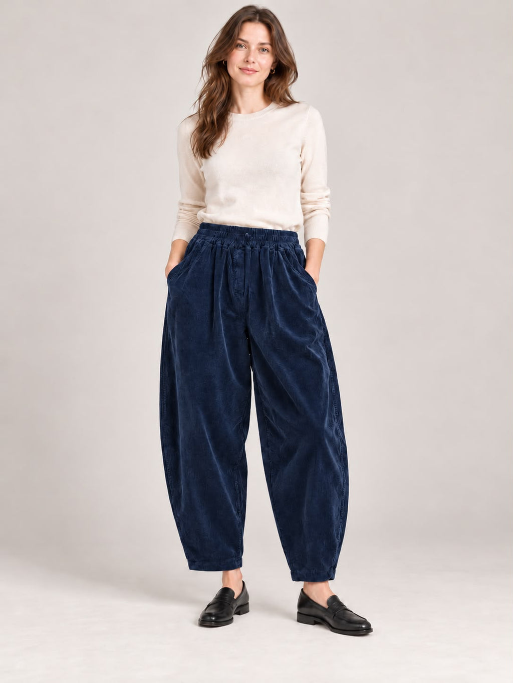 Pantalone Balloon Velluto