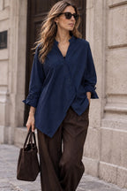 Camicia  asimmetrica