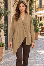 Camicia  asimmetrica